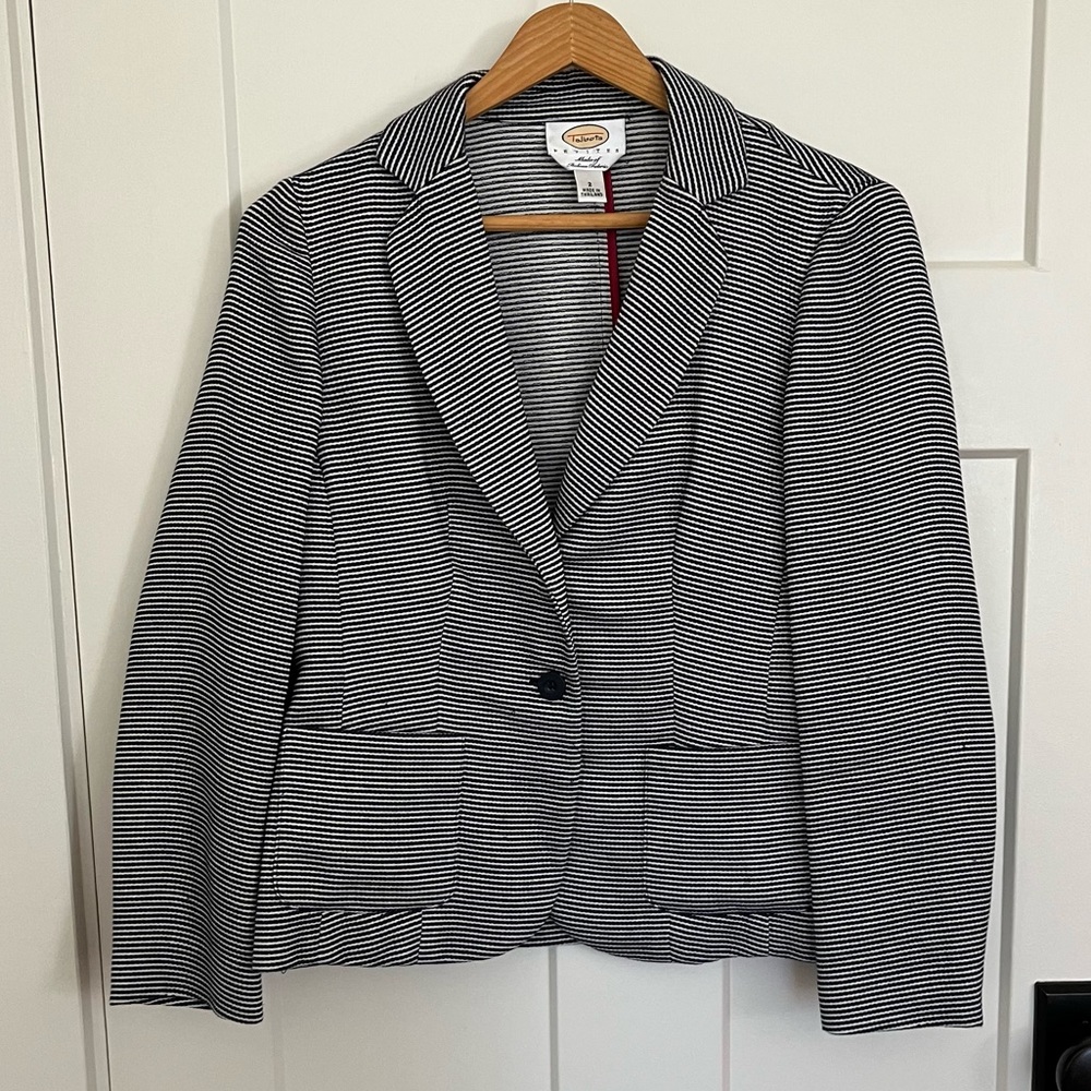 Talbots Striped Blazer